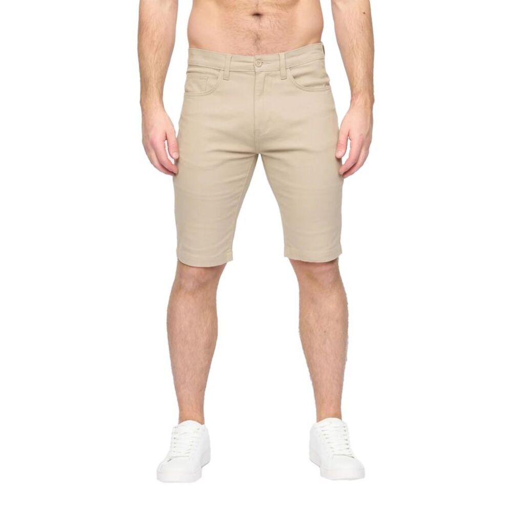 Duck and Cover Mens Franztown Shorts / Stone